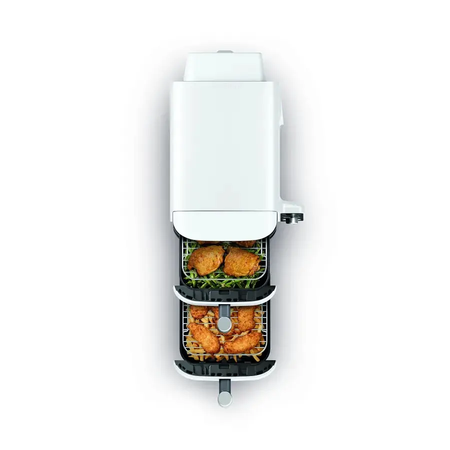 Мультипечь Ninja Double Stack XL 2-Level Air Fryer (SL400EUWH) - фото 7