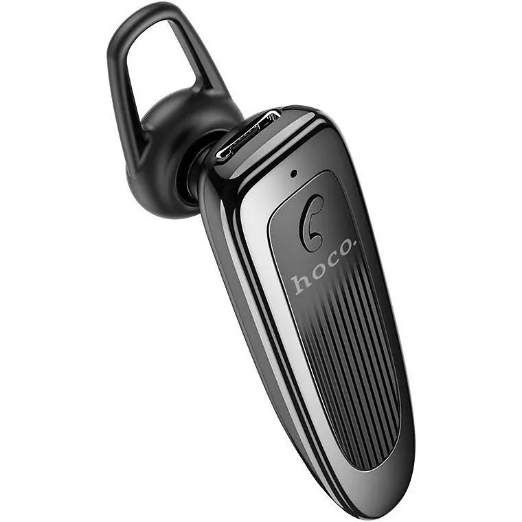 Bluetooth-гарнітура Hoco E60 Brightness Bluetooth Headset Black (751058) [77491] - фото 2