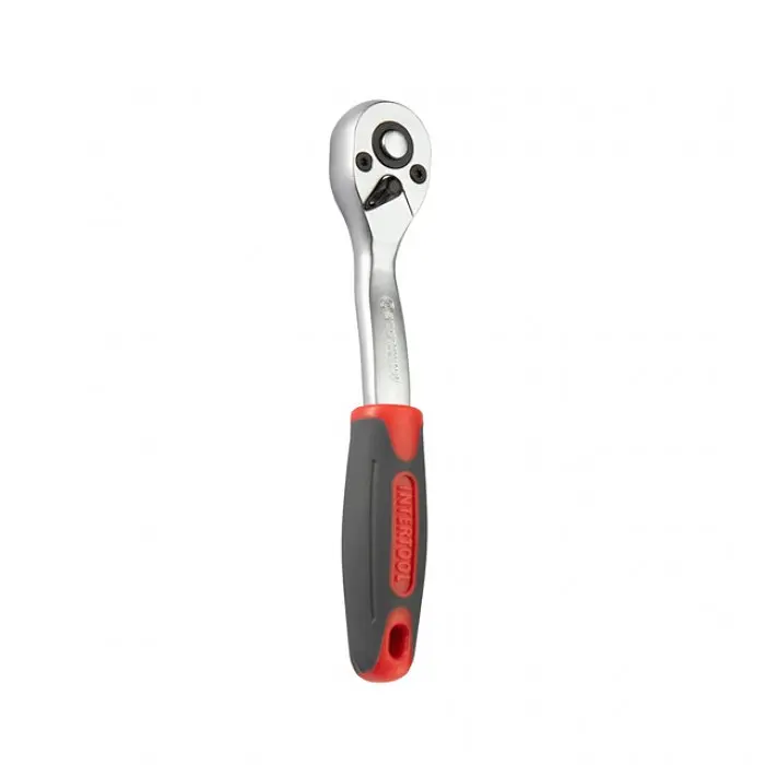 Ручка з храповим механізмом на 72 зуби 3/8" INTERTOOL ET-9002