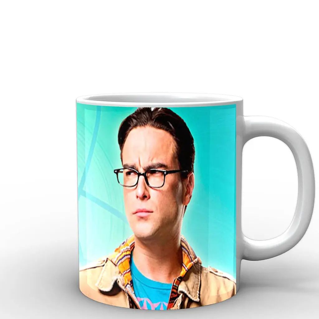 Кухоль GeekLand Теорія великого вибуху The Big Bang Theory Леонард BB.002.07 330 мл білий - фото 3