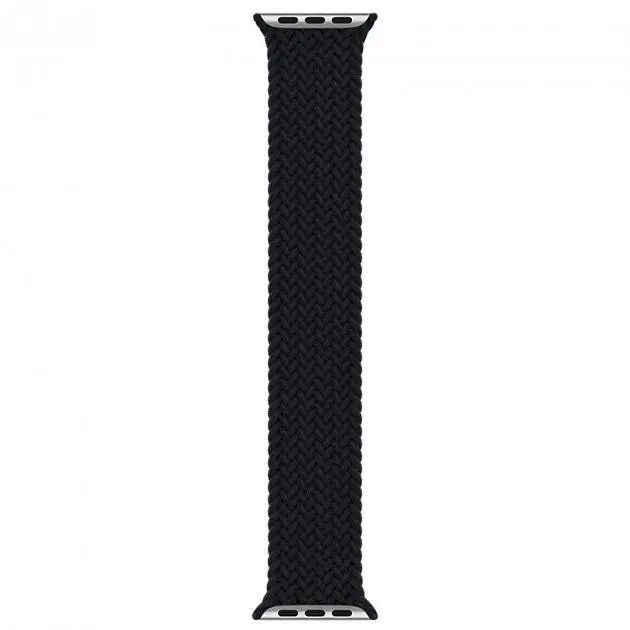 Ремінець Braided Solo Loop Band для Apple Watch 38/40/41mm Charcoal Size 6 144mm [32619] - фото 2