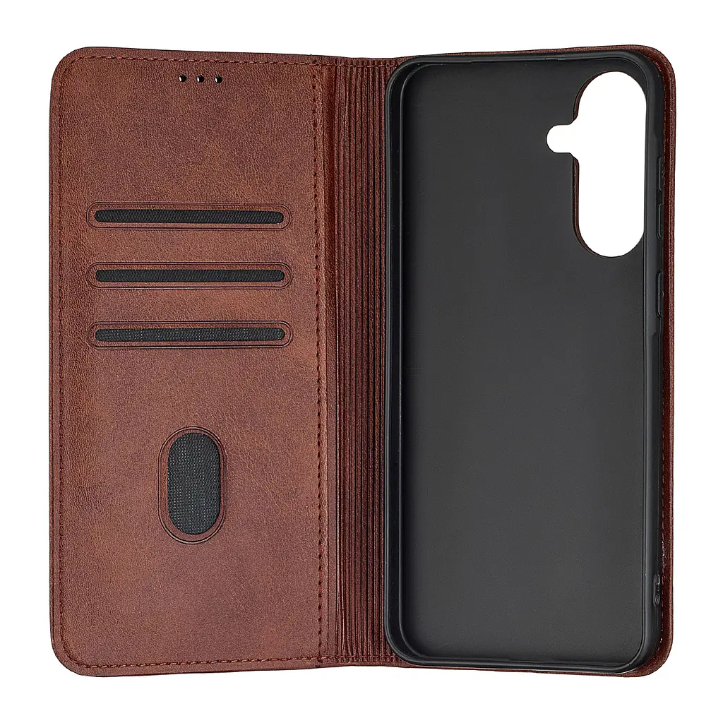 Чохол-книжка Premium Samsung A36 5G (A366) Dark Brown - фото 2