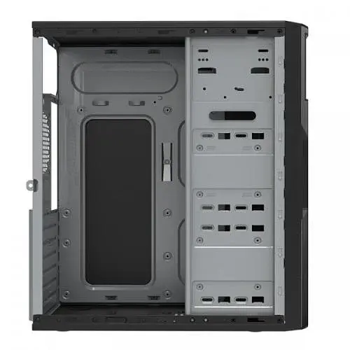Корпус GameMax ET-211-400W-2U3 Black 400 Вт Midi Tower ATX / Micro ATX / Mini ITX 2хUSB 3.0 2xUSB 2.0 - фото 4