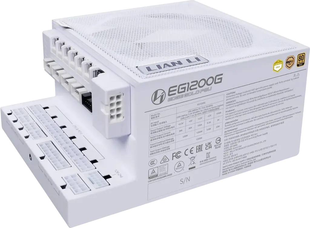 Блок живлення Lian Li EDGE 1200W 80+ Gold White (G9P.EG1200G.WH00.EU)