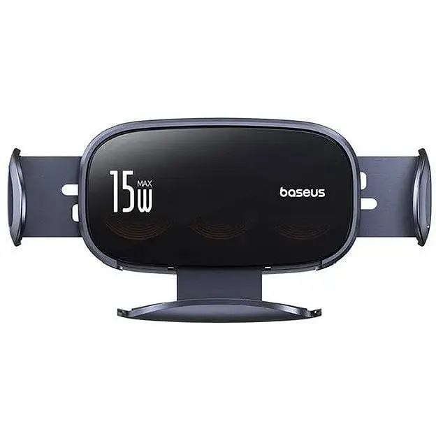 Автотримач з бездротовою зарядкою Baseus LightChaser Series Triple-Coil Wireless Charging C40355901111-00 - фото 2