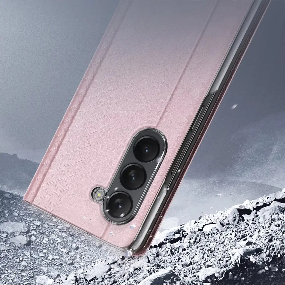 Чохол для смартфона DUX DUCIS Bril for Samsung Fold 5 Pink - фото 12