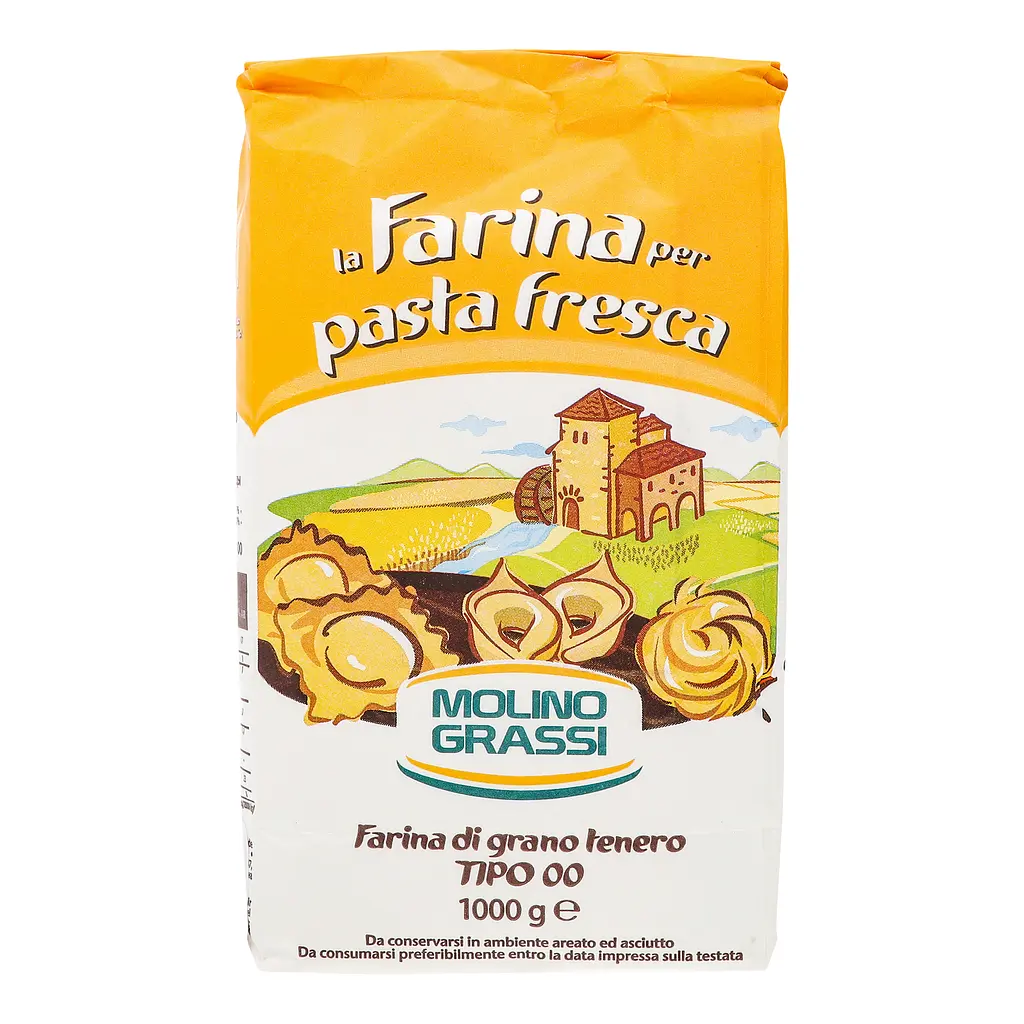 Борошно Molino Grassi Pasta Fresca Tipo 00 з м'яких сортів пшениці 1 кг - фото 5