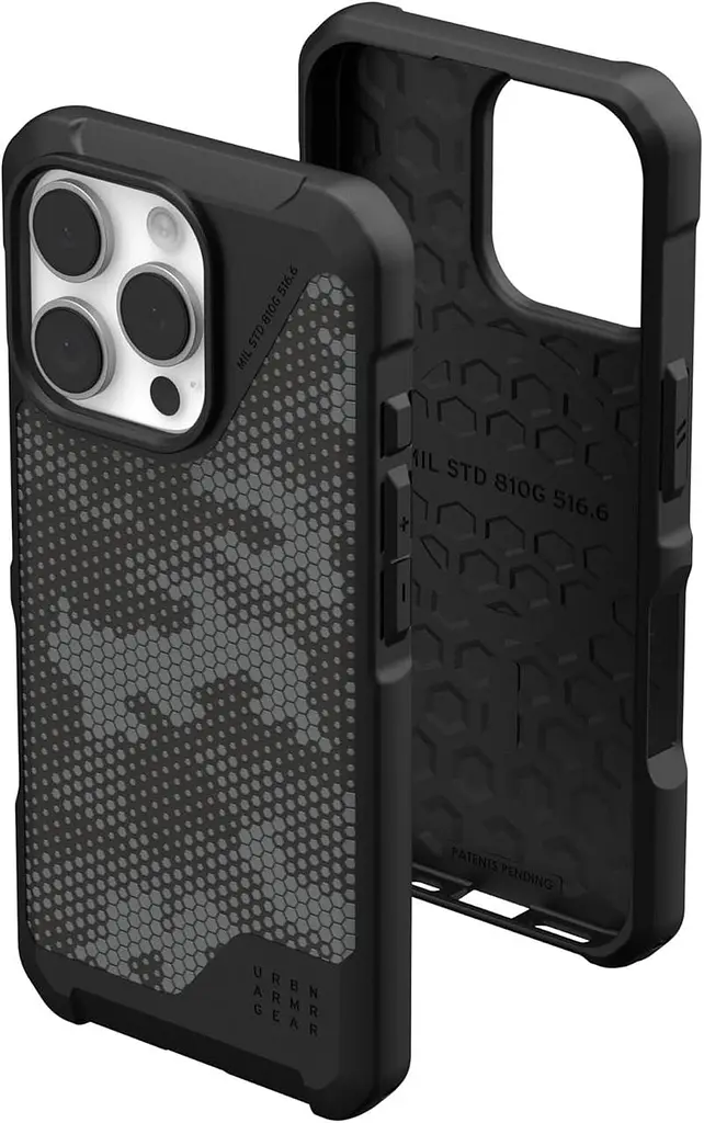 Оригінальний протиударний чохол UAG Metropolis LT MagSafe для iPhone 16 Pro Max (6.9") Camo Graphite 114453113234