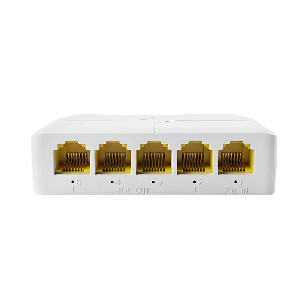 PoE-розширювач на DIN-рейку NVC-POE 4/1000 DIN (73-00167) - фото 2