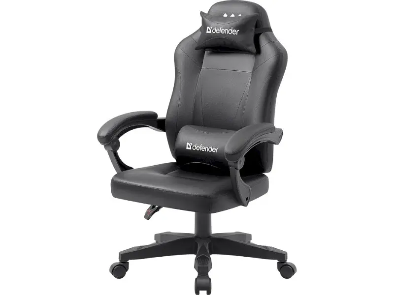 Комп'ютерне крісло для геймера Defender Master black (64472) - фото 6