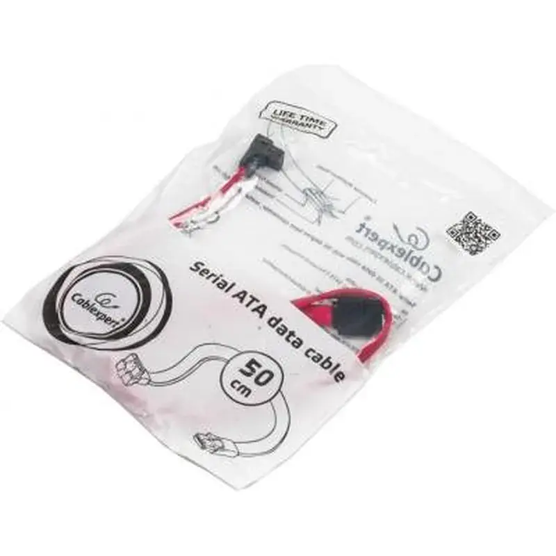 Кабель для передачі даних SATA III 0.5m Cablexpert (CC-SATAM-DATA) - фото 4