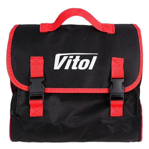 Автомобільний компресор Vitol 150psi 25Amp R15-R18 90л 2 циліндри шланг 1,0+5,0м клеми (K-70) - фото 5
