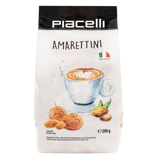 Печиво мигдальне Piacelli Amarettini Амареттіні 200 г
