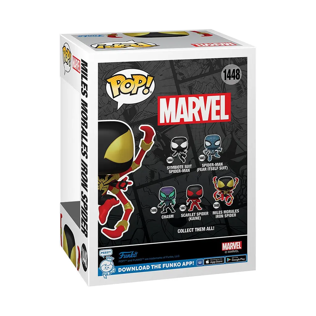 Фігурка Funko POP Marvel: Spider-Man Comics - Miles Is W/Chase det0018190 - фото 3
