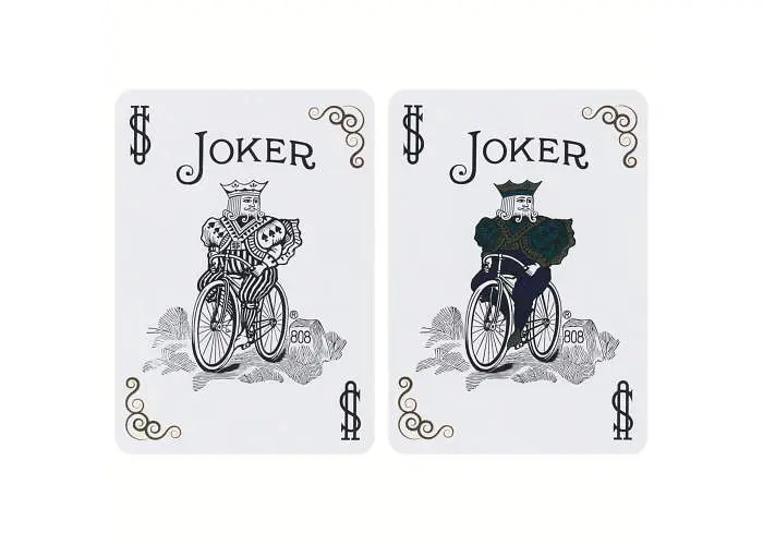 Карты игральные United States Playing Card Company Bicycle Peacock (purple) (ВР_КГБПП) - фото 5