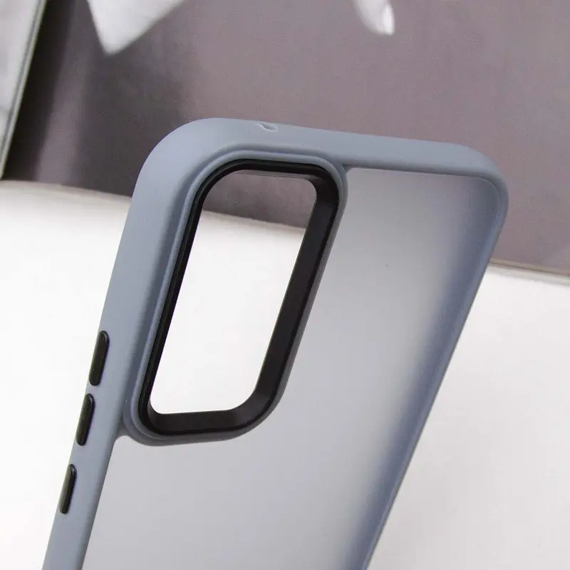 Чохол TPU+PC Lyon Frosted для Samsung Galaxy S25 / S24 Sierra Blue - фото 4
