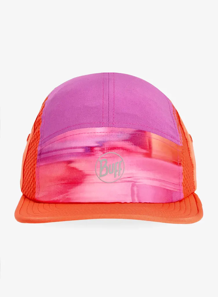 Кепка Buff 5 Panel Go Cap L/XL Оранжево-фиолетовый - фото 2