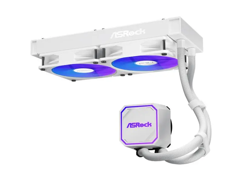 Водяне охолодження ASRock Pro White 240 ARGB - фото 9