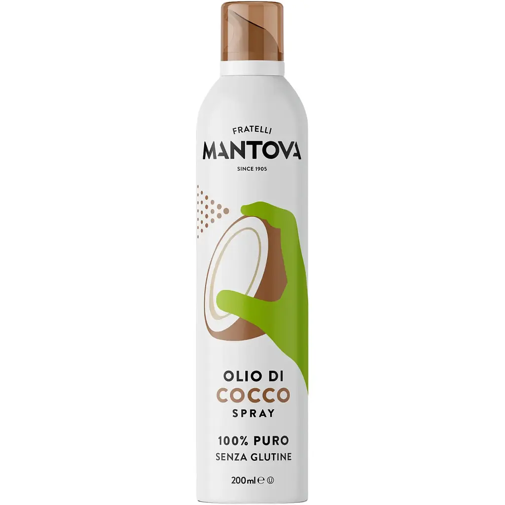 Олія-спрей кокосова Mantova Olio di Cocco 200 мл