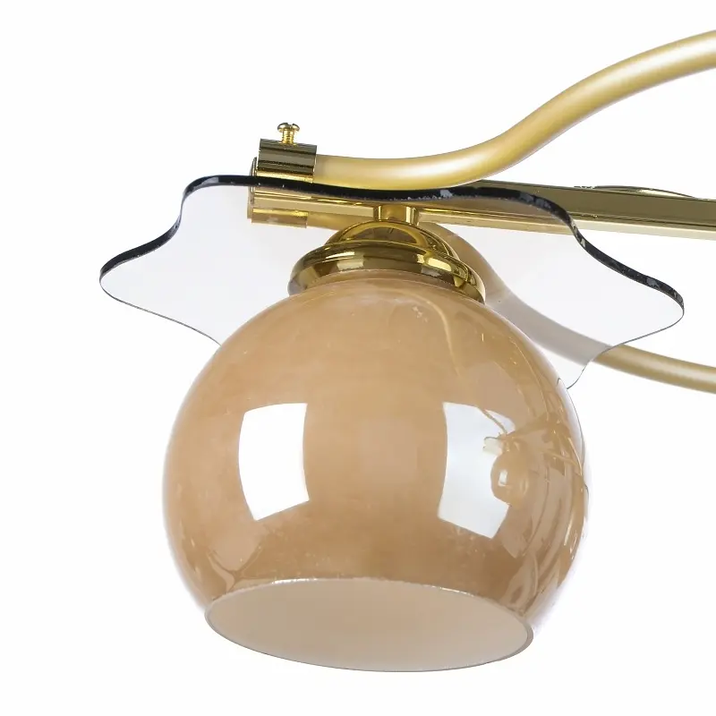 Люстра стельова Brille для кухні E27 60W G (LK-360C/3) - фото 2