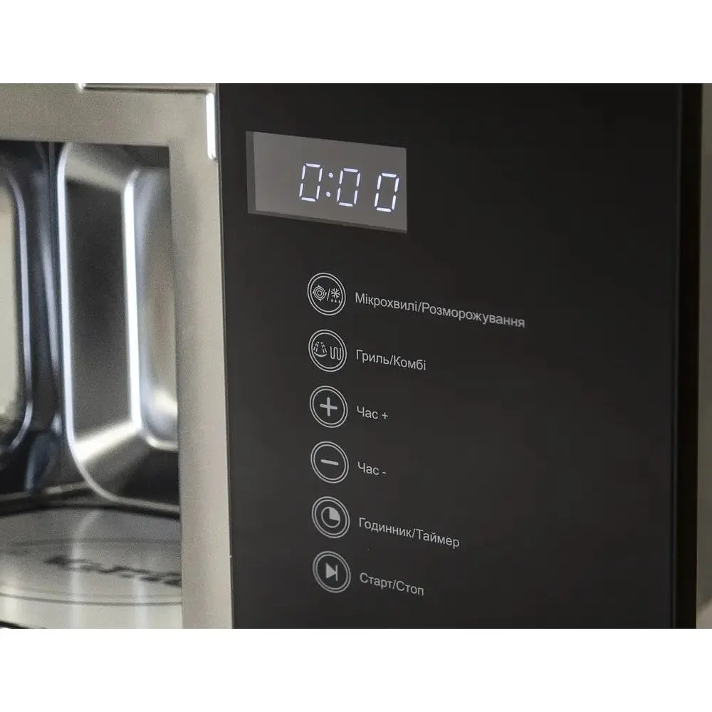Мікрохвильова піч Ventolux MWBI 20 G BK TC FS - фото 3