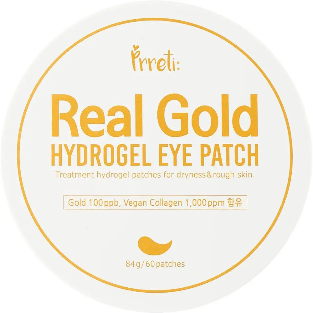 Гідрогелеві патчі для очей Prreti Real Gold Hydrogel Eye Patch 60 шт. - фото 2