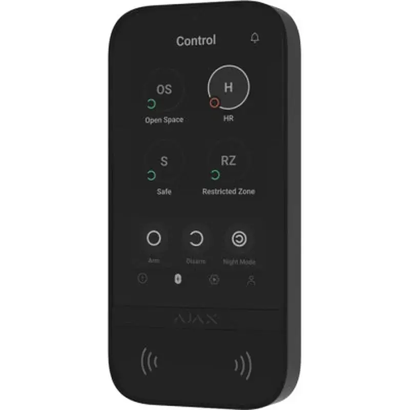 Клавиатура для охранной системы Ajax KeyPad TouchScreen black - фото 11