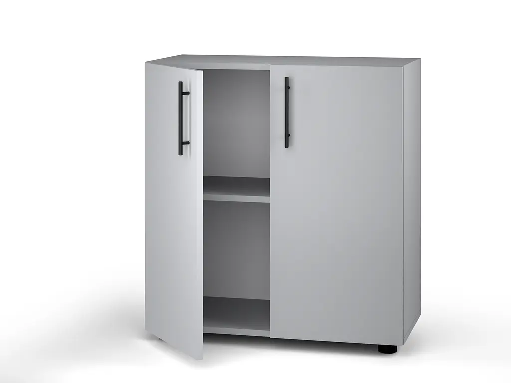 Шафа для документів низька ОП-611 Orange-Line 700х347х750 Сіра мишка - фото 3