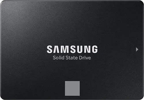 Твердотільний накопичувач SSD 500Gb, Samsung 870 Evo, SATA3, 2.5", MLC (3-bit), 560/530 МБ/с (MZ-77E500B)