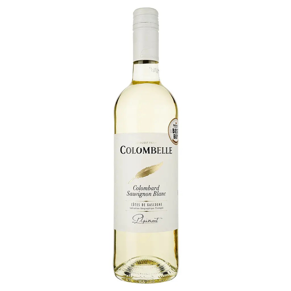 Упаковка вина Plaimont Colombelle Sauvignon Blanc белое полусухое 4.5 л (0.75 л х 6 шт.) - фото 2