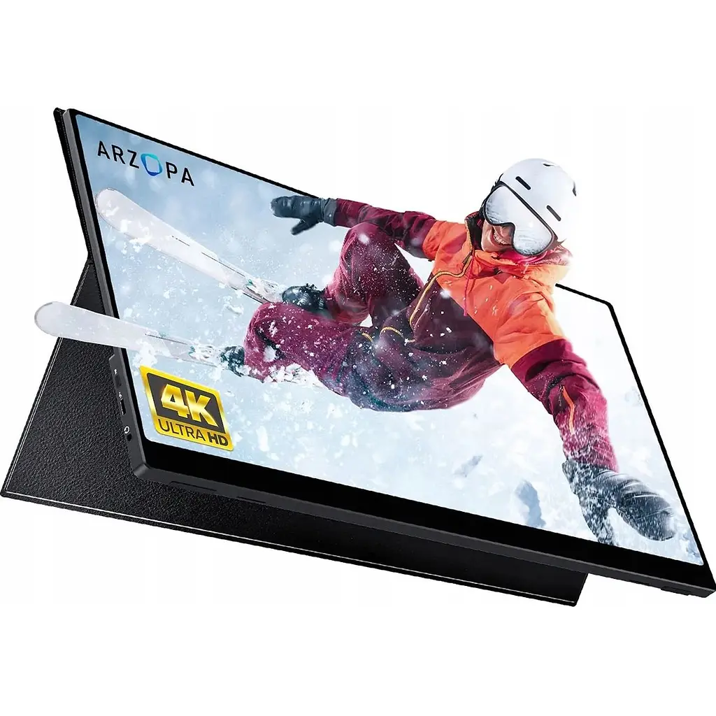 Портативний монітор Arzopa 14" E1 Extreme Slim Black [114223] - фото 2