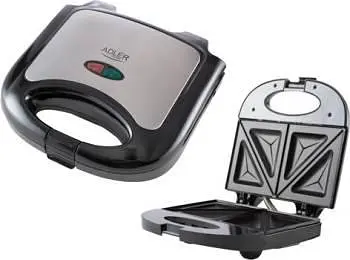 Сендвічниця Adler AD 3015 850 Вт - фото 4