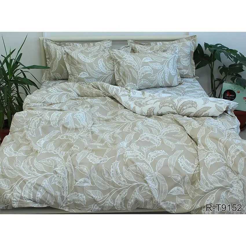 Комплект постільної білизни з компаньйоном (R-T9152) 1,5-спальний TAG tekstil pbe0036819 - фото 5
