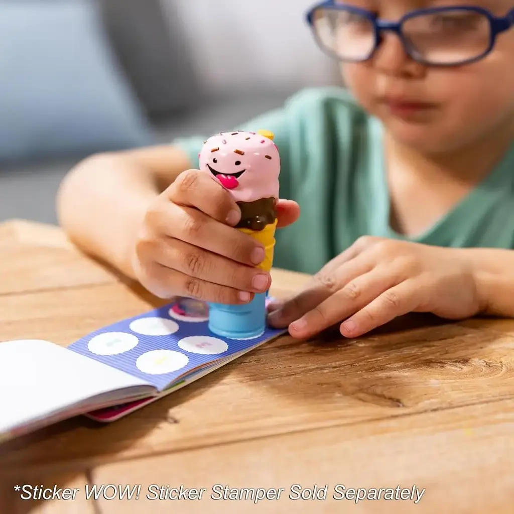 Набір Melissa & Doug Sticker WOW! Улюблені речі - мініблокнот і 200 наліпок для штампу запасний комплект (SKU-288) - фото 5