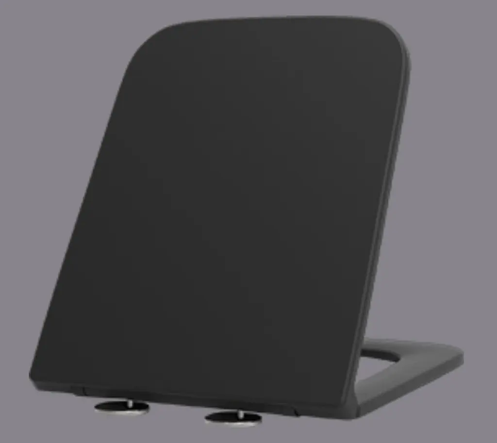 Подвесной унитаз Mixxus Premium Quadro-0302-R Black 530x360x365 мм, Rimless MP6455, Черный матовый - фото 2