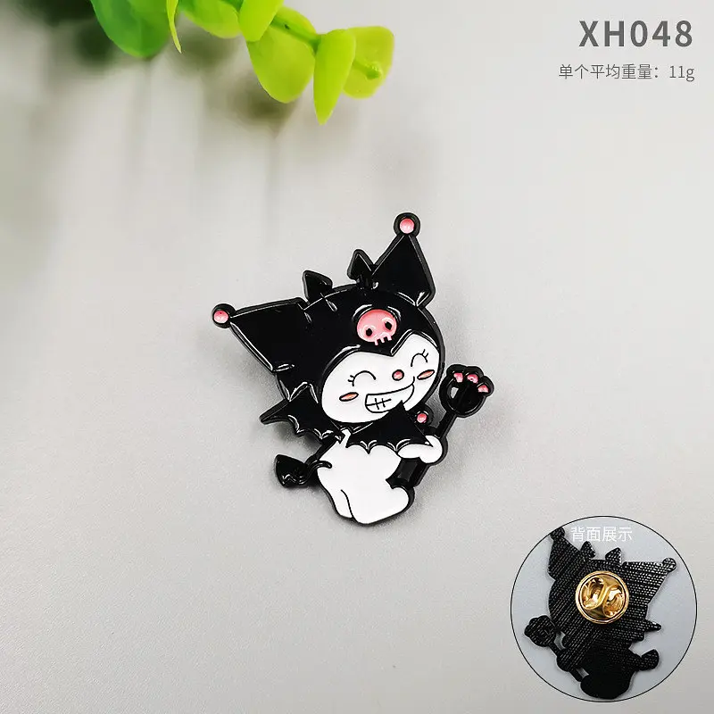 Значок Хеллоу Кітті Куромі Hello Kitty Kuromi P HK K 01 - фото 2