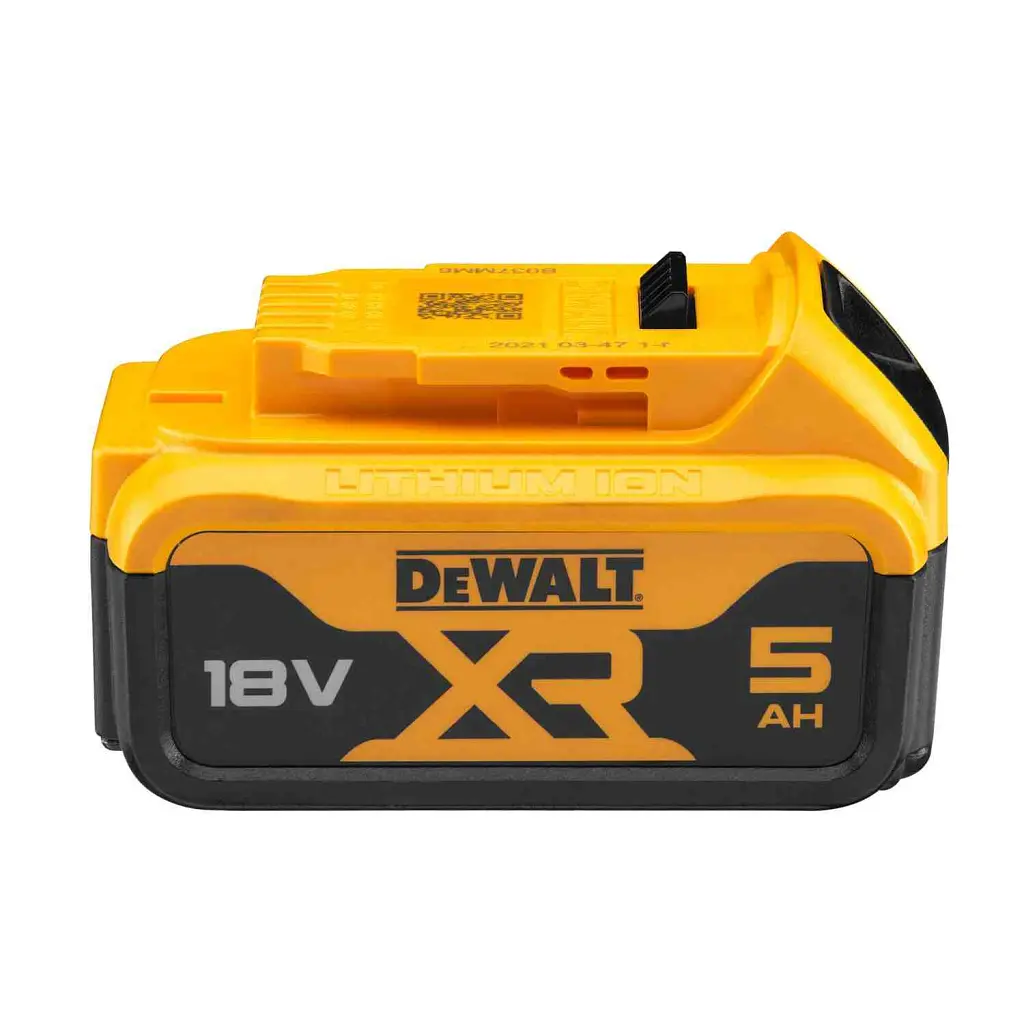Акумулятор до електроінструменту DeWALT 18V, 5Ah, час заряджання 50 хв, вага 0.65 кг (DCB184_N394624) - фото 4