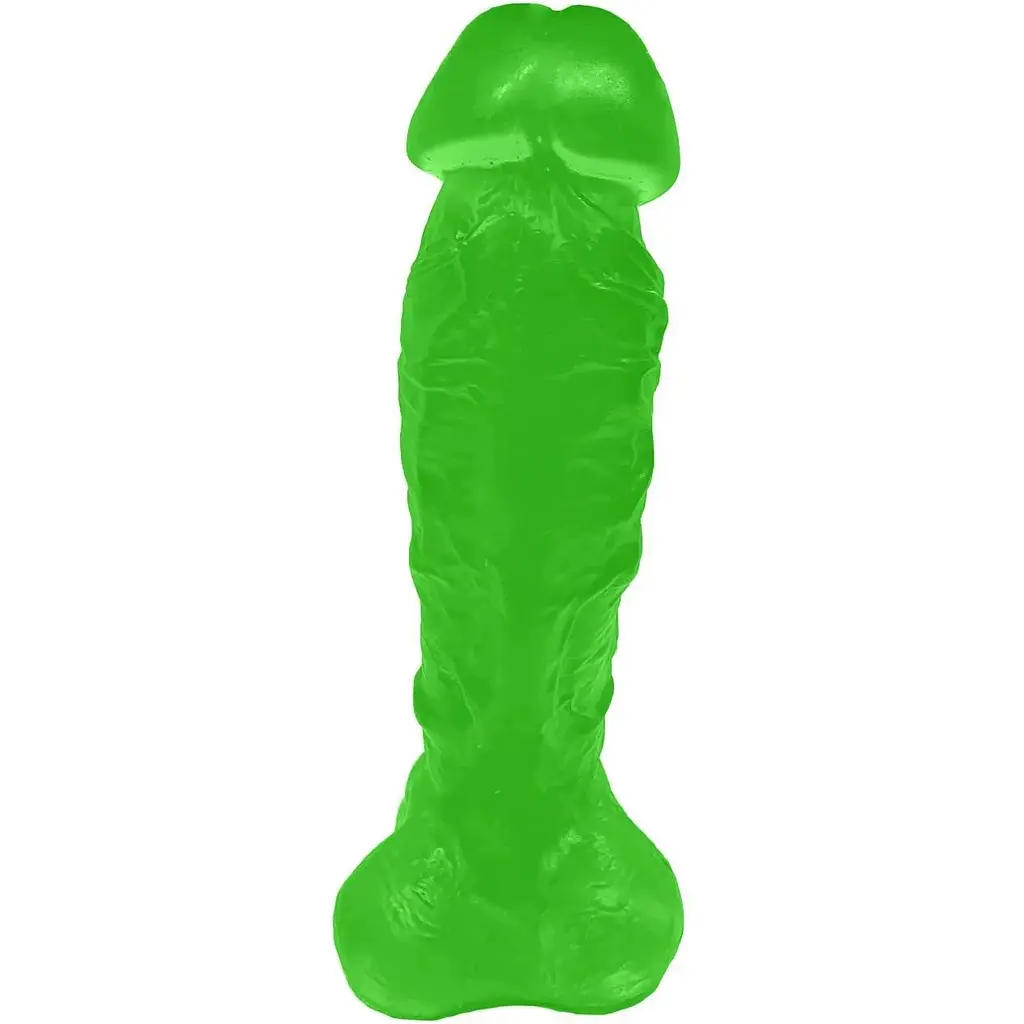 Крафтове мило-член із присоскою Чистий Кайф Green Size XL, натуральне - фото 2