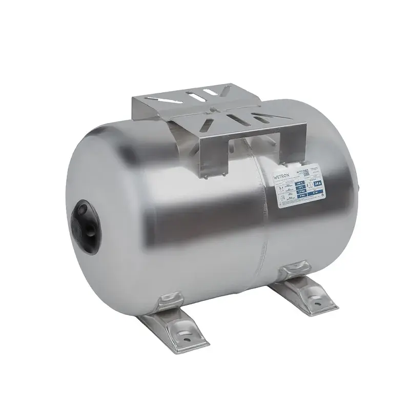 Гідроакумулятор горизонтальний 24л (нерж) WETRON HTw24SS (779211) - фото 5