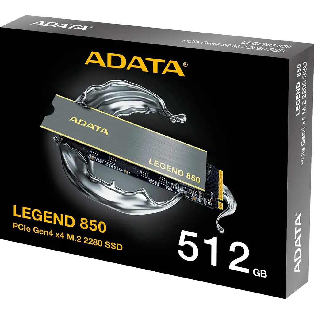 SSD накопичувач ADATA Legend 850 512GB [ALEG-850-512GCS] [135467] - фото 7