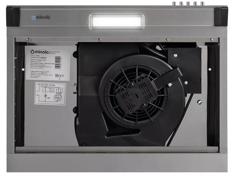 Витяжка пласка Minola HPL 622 I - фото 7