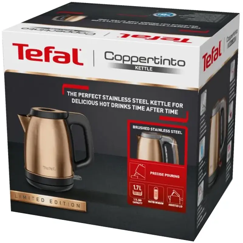 Електрочайник TEFAL COPPERTINTO KI280G10 - фото 11