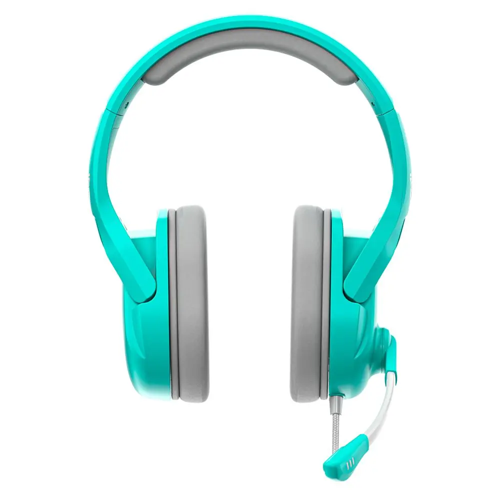 Игровые накладные наушники Fantech MH86 Valor X, 2х3.5мм, 2.2м, Ментоловый - фото 2