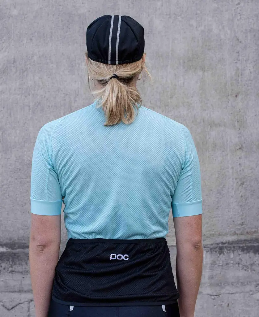 Велоджерсы женское POC Essential Road Logo Jersey XS Мятный - фото 2