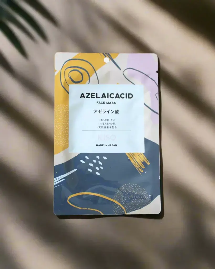 KISOCARE Azelaic Acid Face Mask тканевая маска с азелаиновой кислотой, 1 шт - фото 2