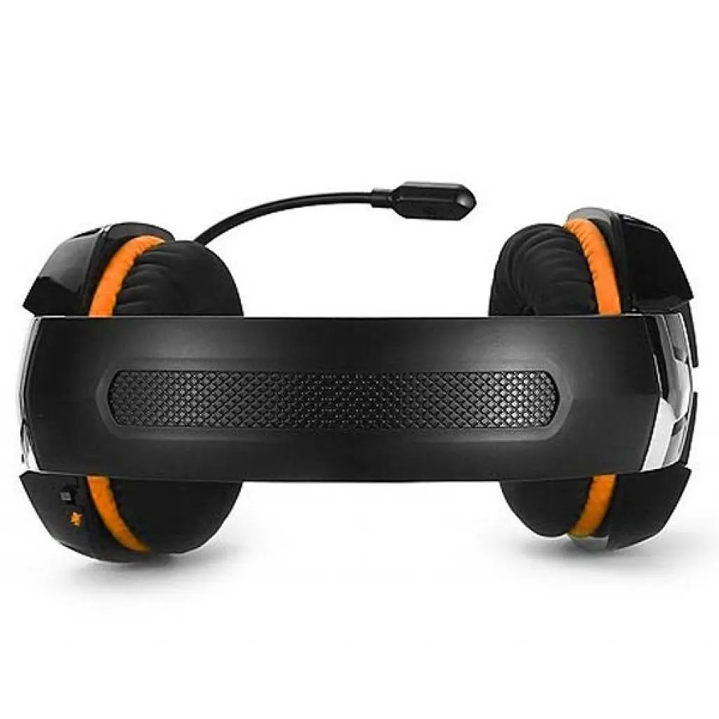 Навушники REAL-EL GDX-7700 SURROUND 7.1 black-orange - фото 3