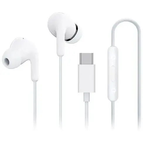 Навушники Xiaomi Type-C Earphones (BHR8931GL) з виходом USB-C білі - фото 3