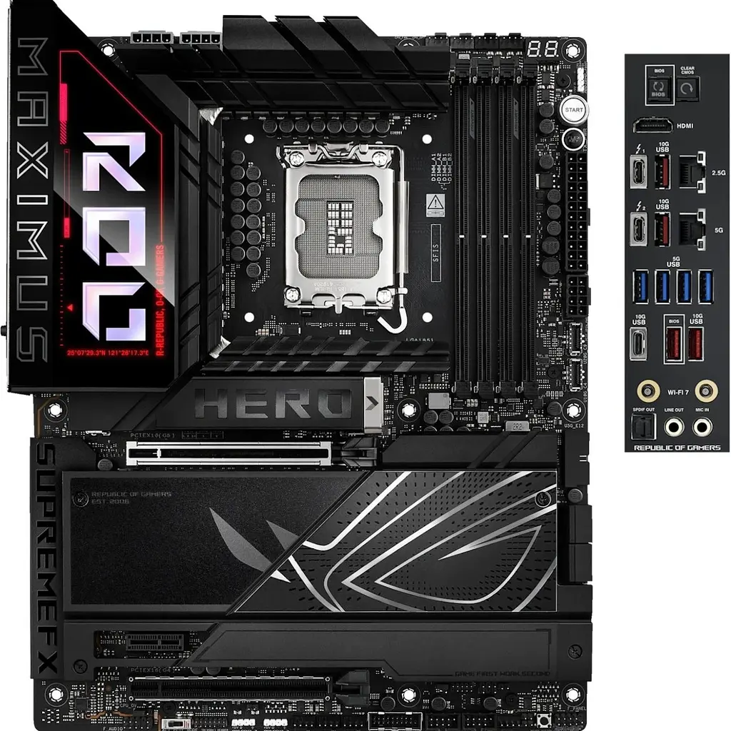 Материнська плата Asus ROG Maximus Z890 Hero (90MB1ID0-M0EAY0) UA [143731] - фото 2