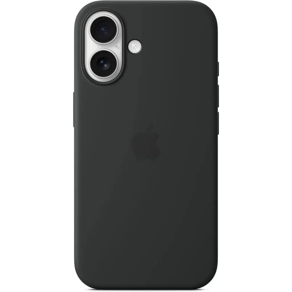 Оригинальный силиконовый чехол Apple Silicone Case with MagSafe для iPhone 16 (6.1") Midnight MYY13ZM/A - фото 9