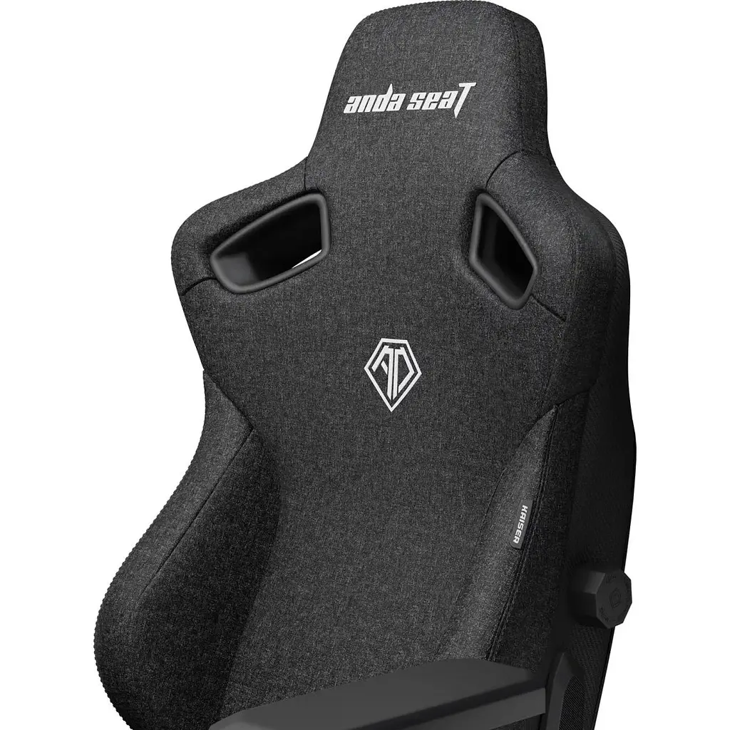 Геймерське крісло Anda Seat Kaiser 3 L Fabric Black (AD12YDC-L-01-B-CF) [121295] - фото 4